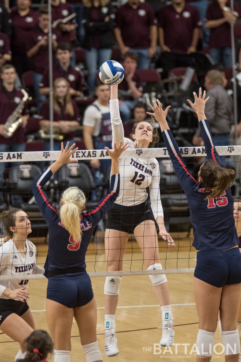 Sophomore Mallory Talbert notched a career-high performance against California Baptist on Friday.