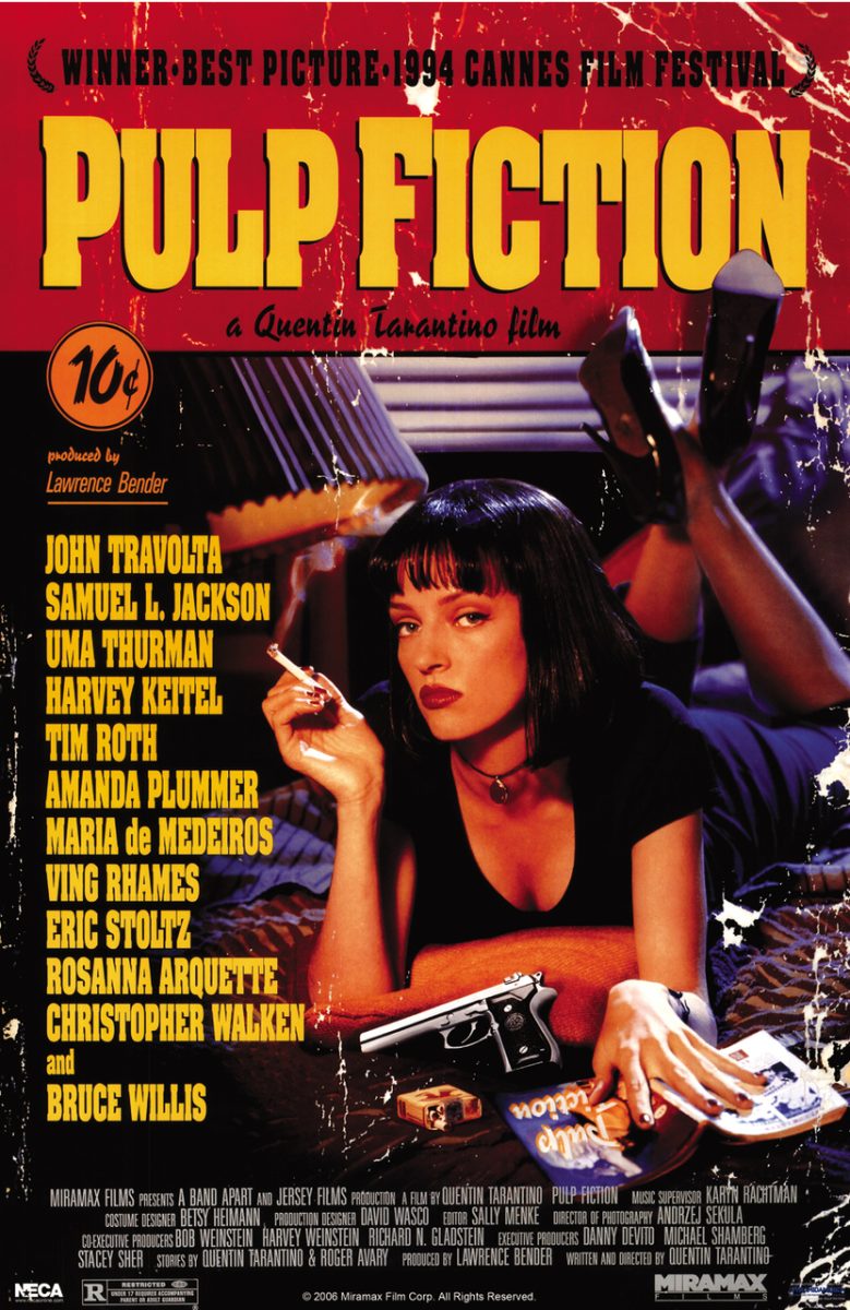 Pulp+Fiction+is+playing+in+the+Queen+Theatre+Saturday%2C+Sept.+7+at+7%3A00+p.m.