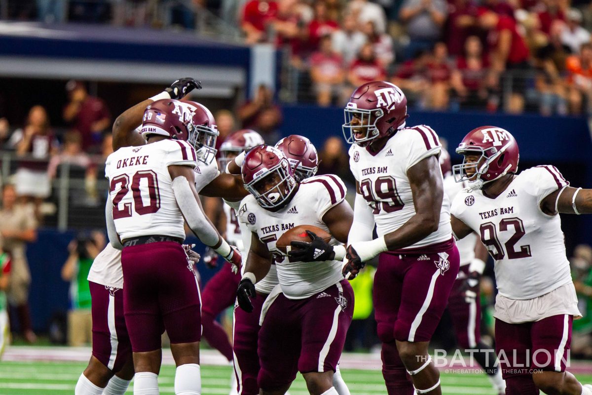 The Texas A&M football team defeated Arkansas 31-27 on Sept. 28 before turning its attention to the Alabama Crimson Tide, which will come to Kyle Field on Saturday.