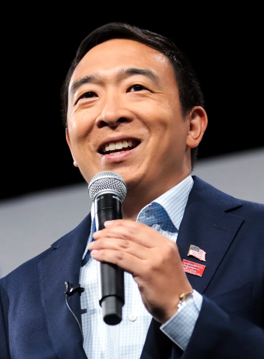 Andrew Yang is one of the many democratic candidates making a run for the 2020 presidency.
