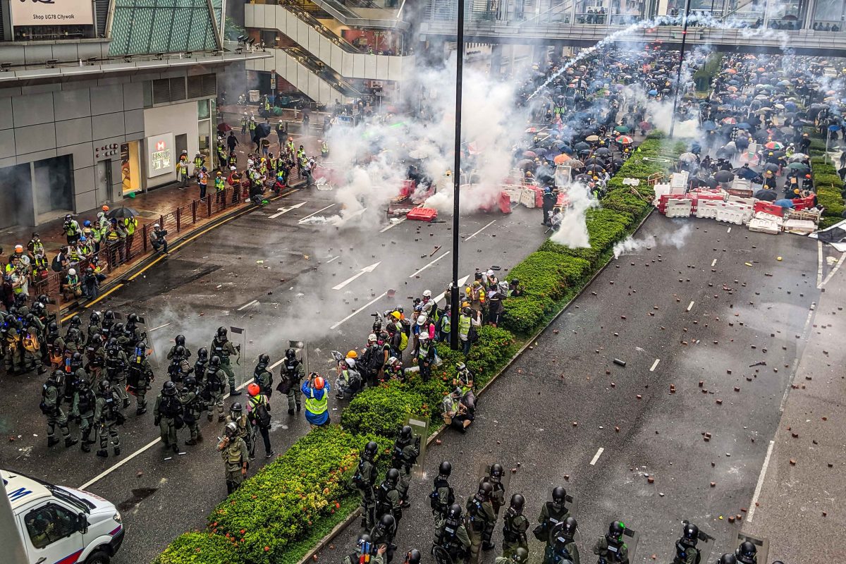 Governments+reaction+to+protests+raises+questions+about+the+future+of+democracy+in+Hong+Kong.