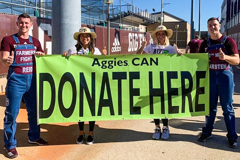 Student athletes will be collecting canned food at home athletic events until Nov. 2 as a part of Aggies CAN.