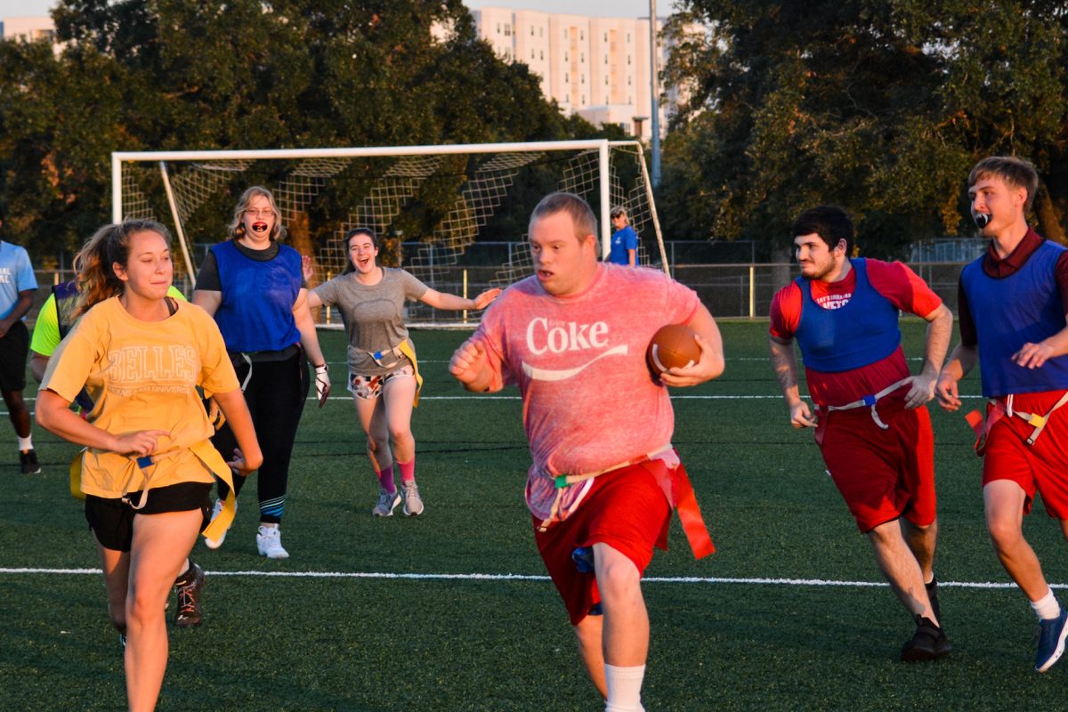 Four new flag football teams have been created to promote inclusion, composed of 27 partner students without disabilities and 20 players with disabilities.