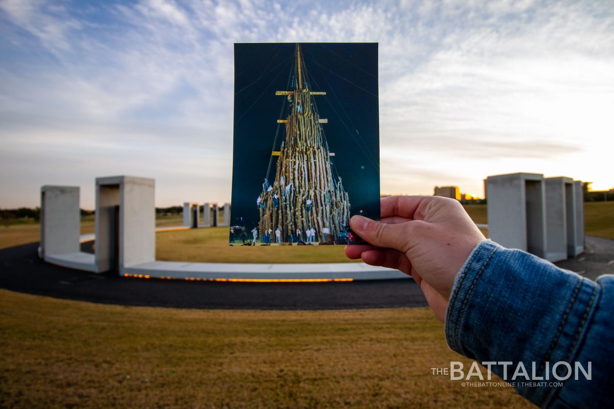 The Bonfire Memorial on the northeast side of campus stands as a permanent reminder of the 20-year-old tragedy and a lasting tribute to the Aggies who passed away.