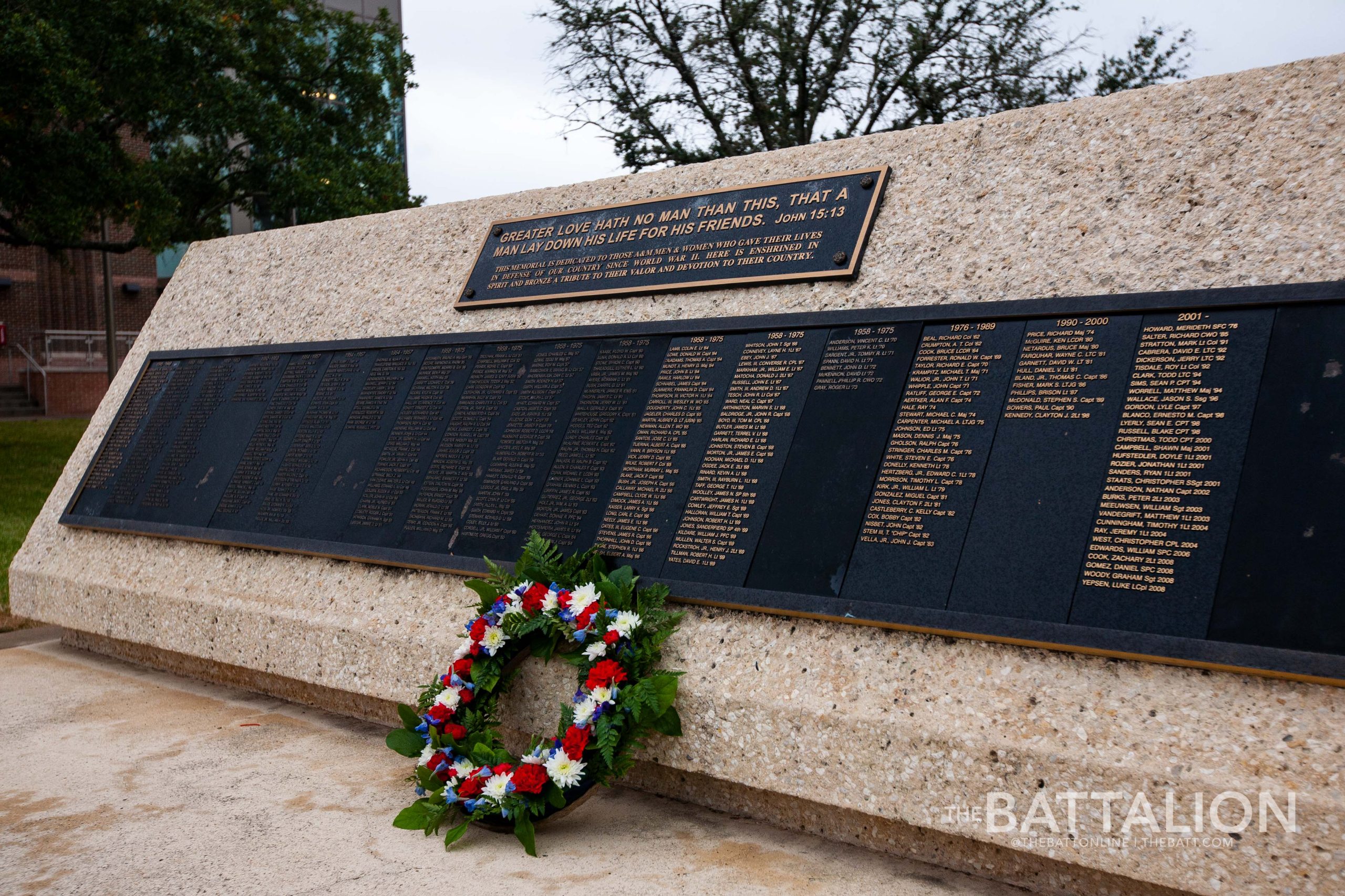 Corps of Cadets perform wreath-laying ceremony for Veteran&#8217;s Day