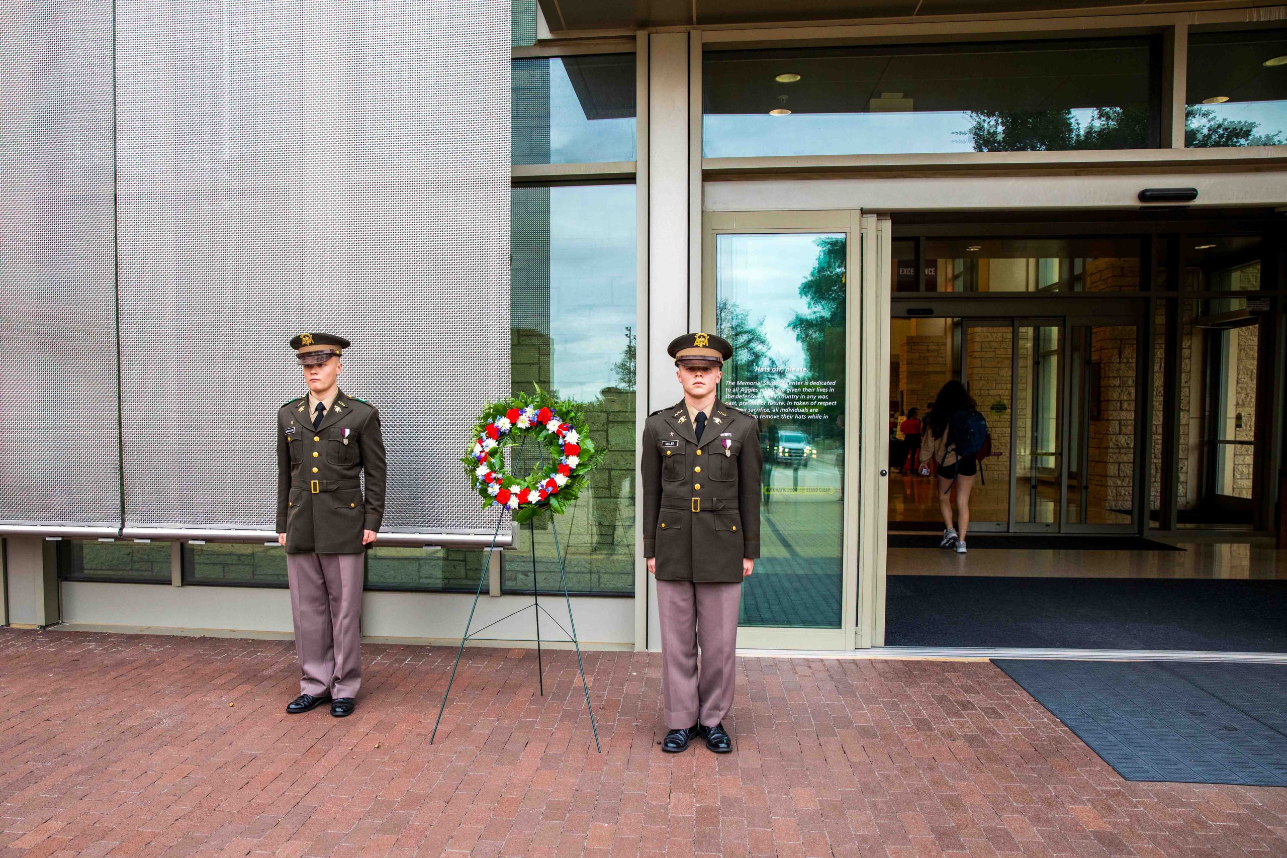 Corps of Cadets perform wreath-laying ceremony for Veteran&#8217;s Day