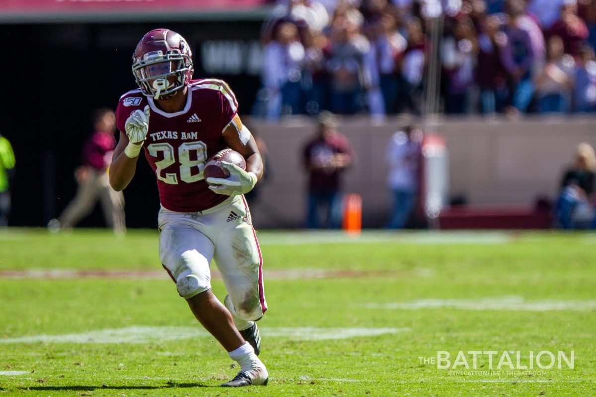 Freshman+running+back+Isaiah+Spiller+rushed+for+217+yards.