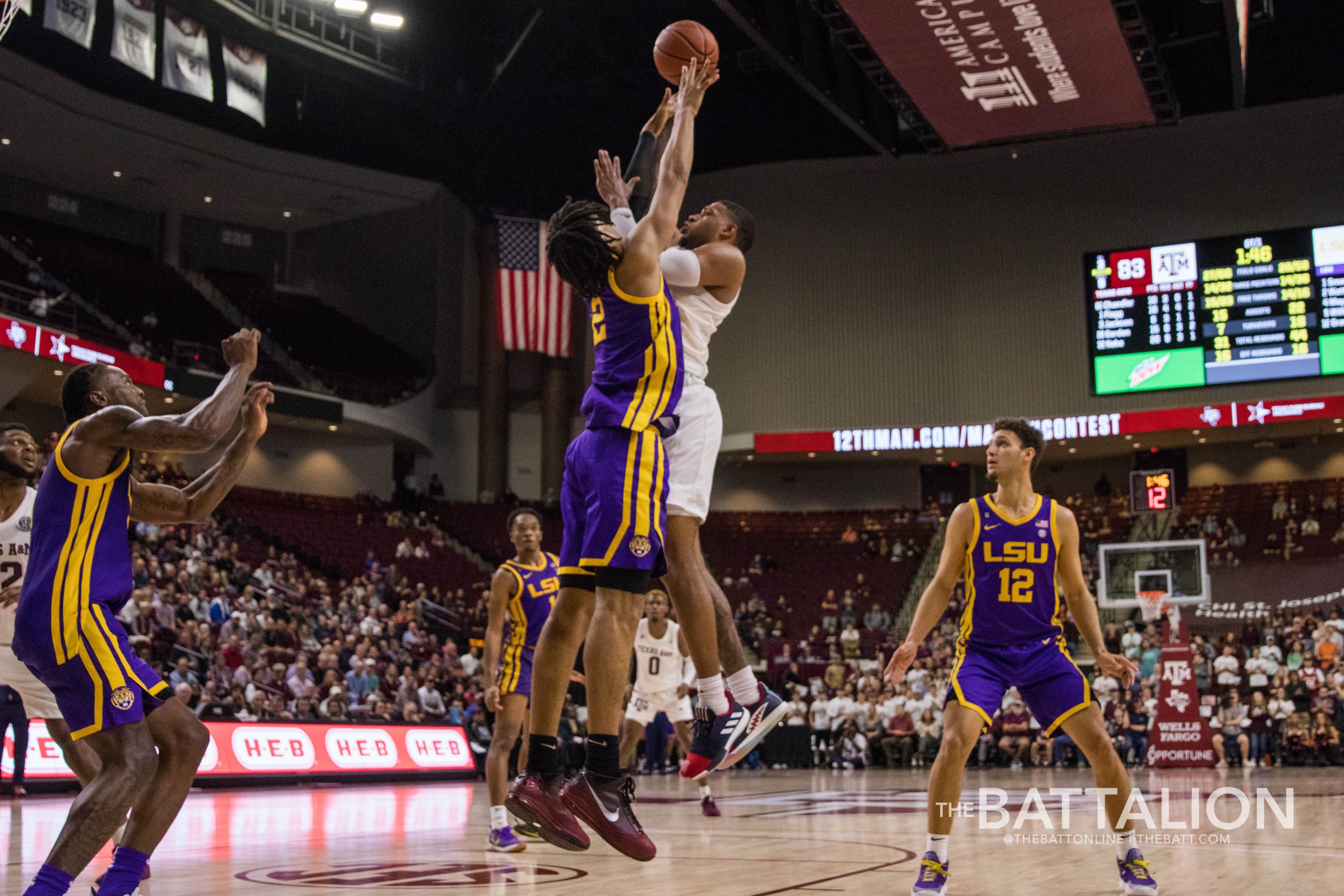 GALLERY: Men's Basketball vs. LSU