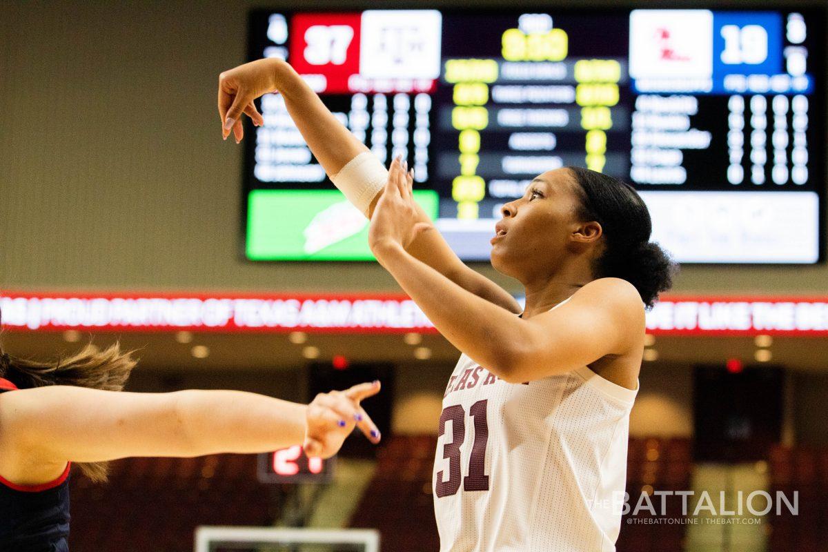 Junior&#160;N'dea Jones scored seven points against Ole Miss.