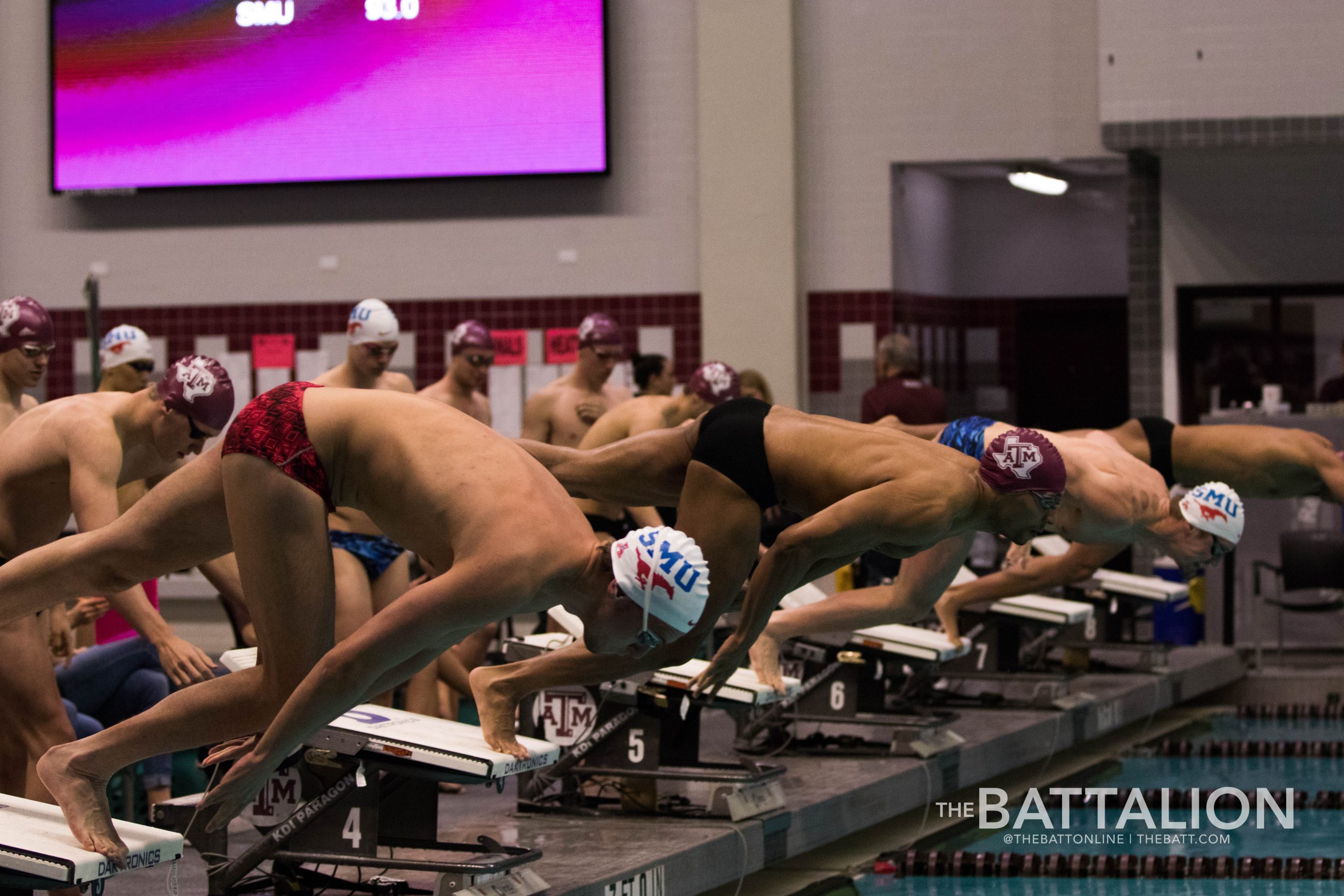 GALLERY: Men's Swimming vs. SMU