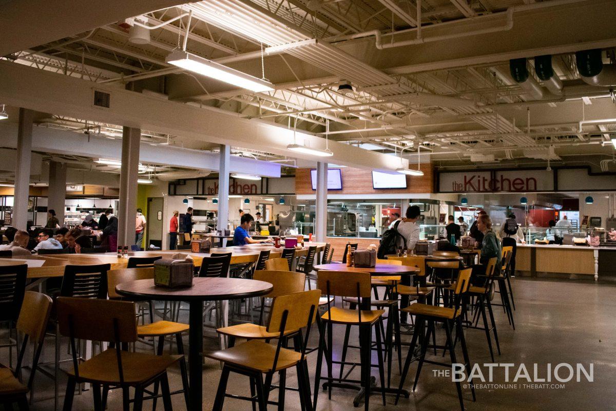 The Commons houses most dining options for Southside residents.