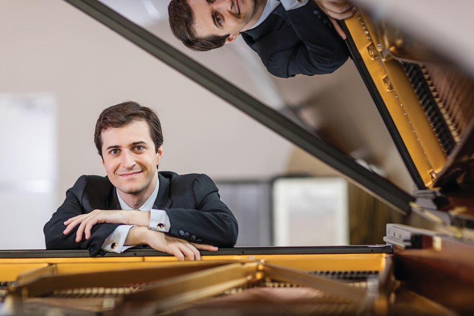 Pianist Kenneth Broberg performed with the Brazos Valley Symphony Orchestra.