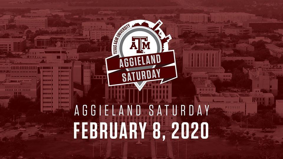 Aggieland Saturday will take place on campus Feb. 8, 2020.