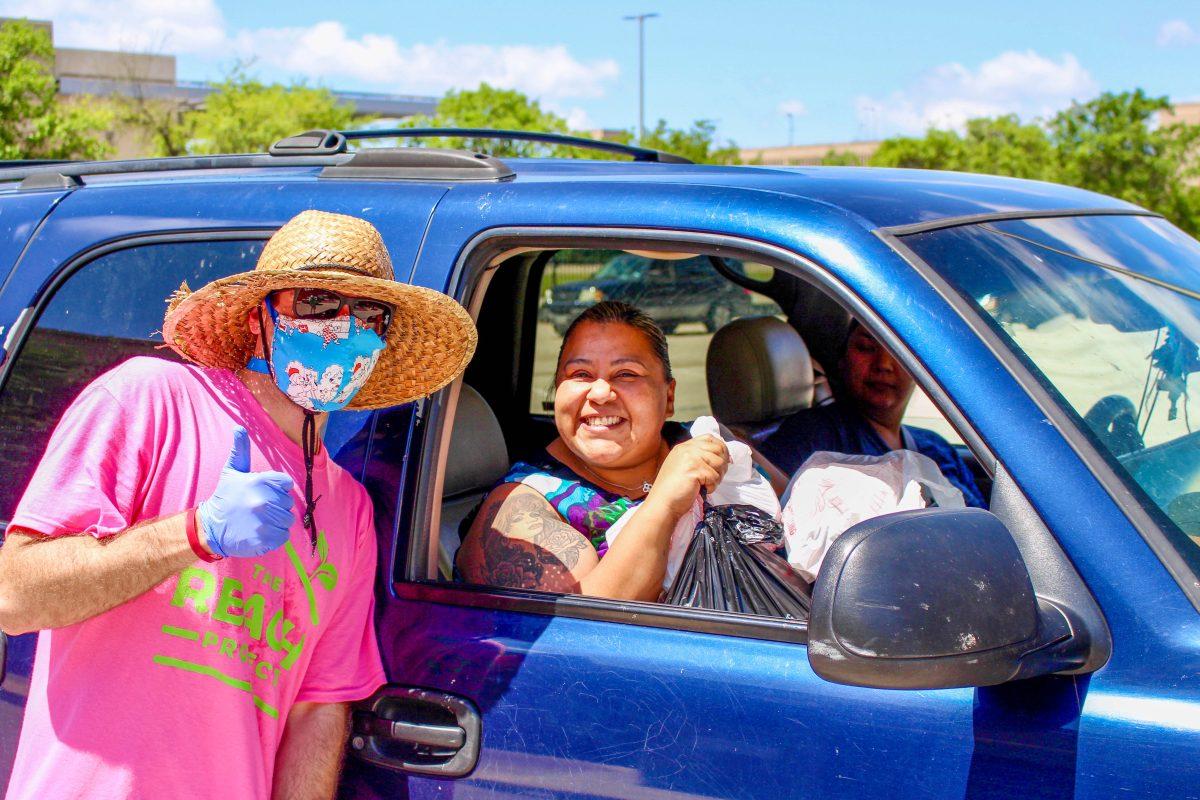 The REACH Project hosted their first food distribution on Easter Sunday.