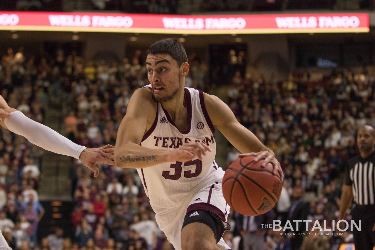 Yavuz Gultekin played eight and a half minutes on court.&#160;