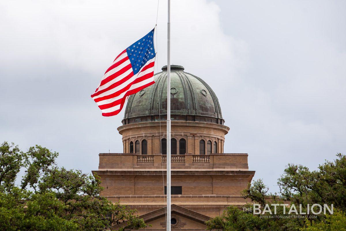 The flags on campus will fly at half staff May 22 to 24 in memory of the victims of COVID-19. On Monday, May 25 flags will be flown at half staff to honor those who have lost their lives while serving in the United States armed forces.