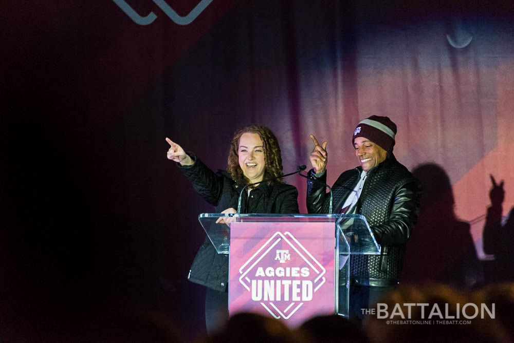 Aggies UnitedTexas A&amp;M hosted a unity event on Dec. 7, 2016 called Aggies United on Kyle Field to counter a white supremacist speaker event taking place on campus. The event featured a wide variety of speakers and musicians and drew in an estimated crowd of around 6,000 people.