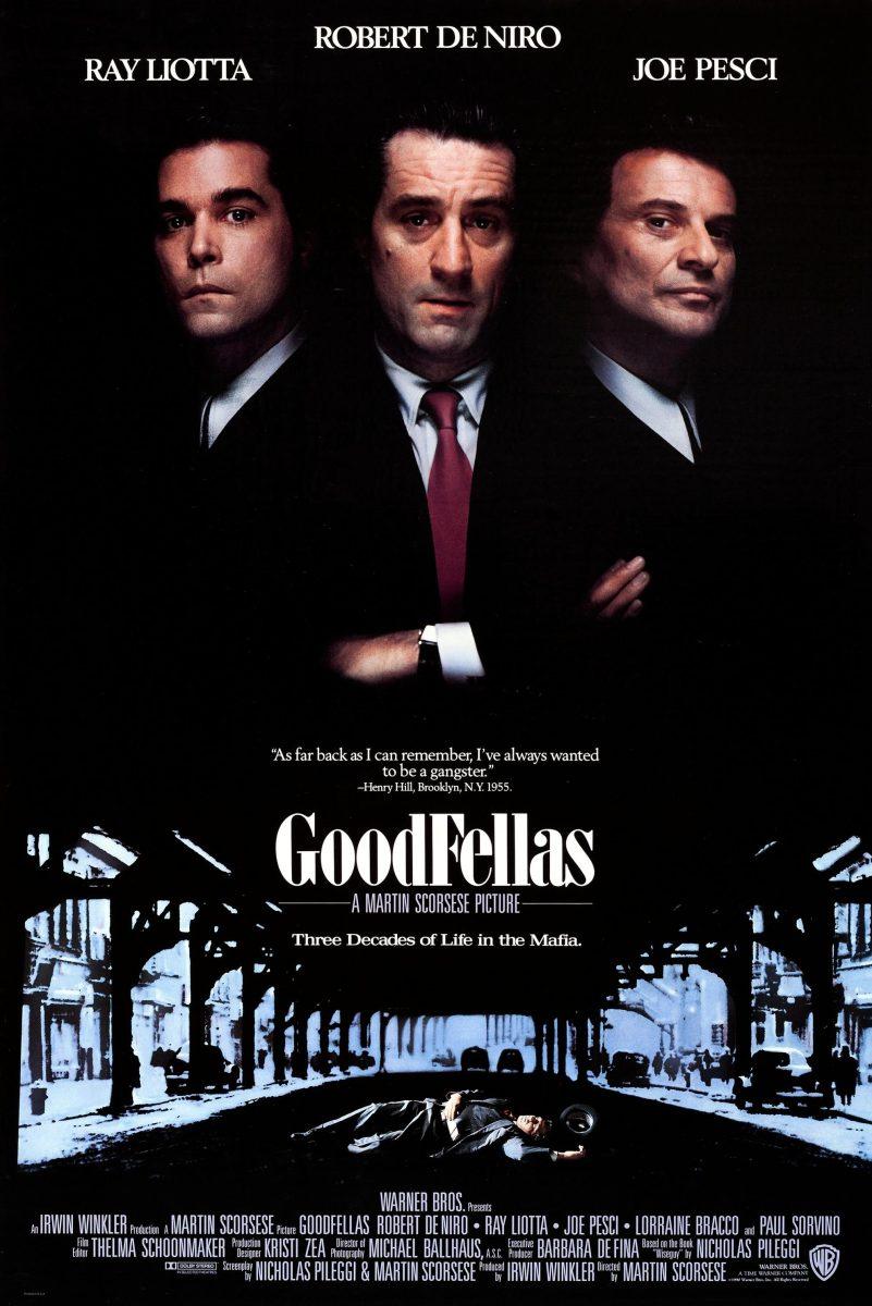 "Goodfellas" originally released in the United States Sept. 19, 1990.