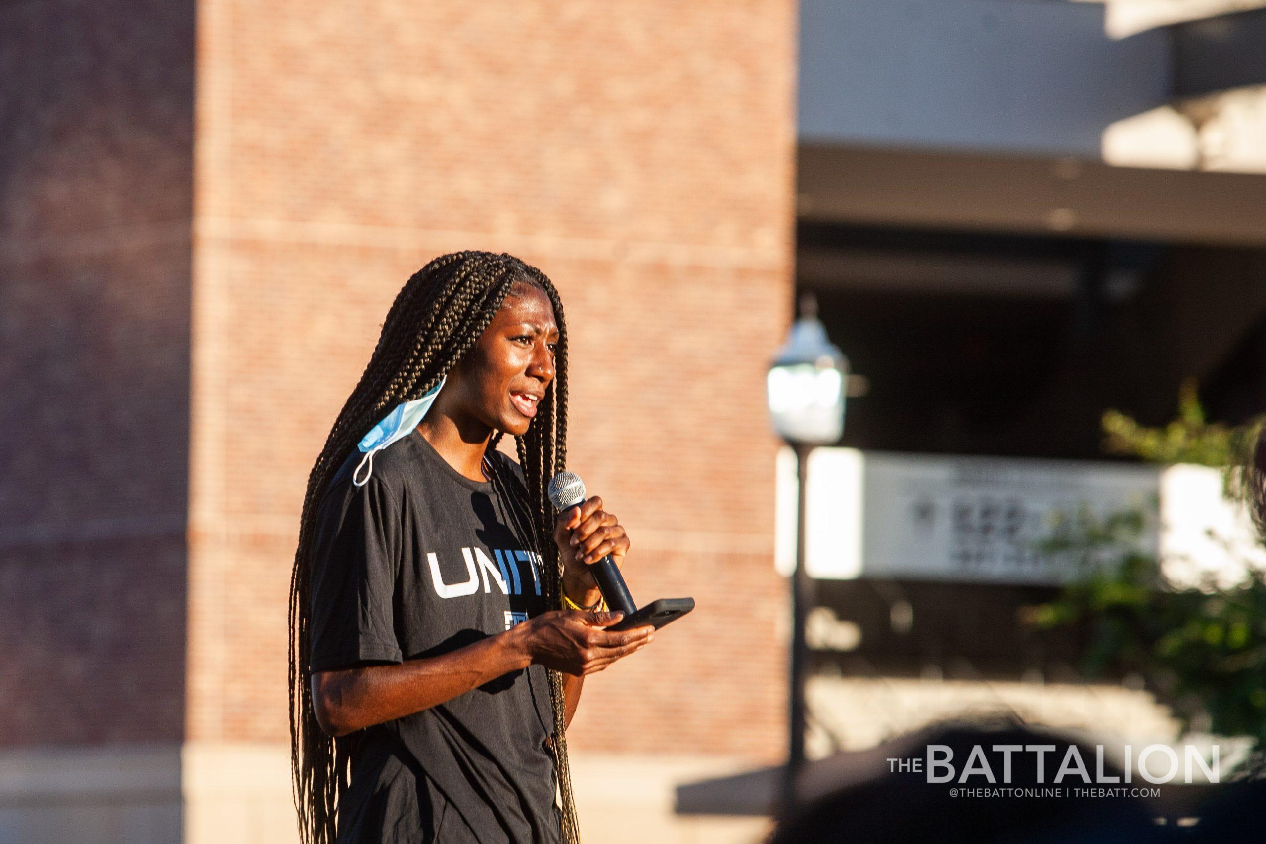 Aggie+athletes+lead+on-campus+unity+walk