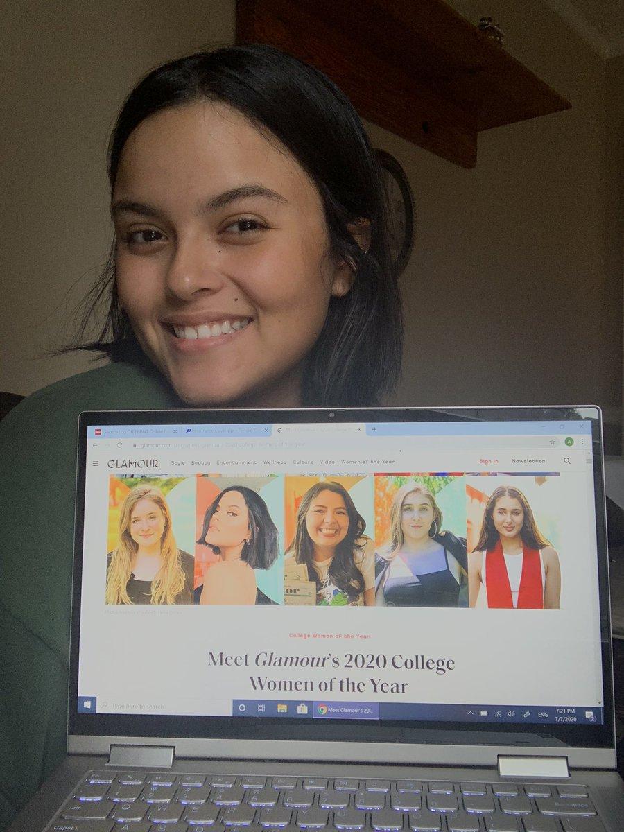 Urban planning junior Diana Reyna was one of 10 college women selected to Glamour Magazines 2020 College Women of the Year list.