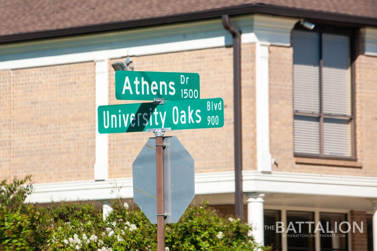 Texas A&M sorority and fraternity houses are located off campus.