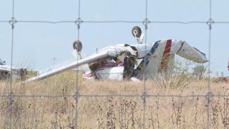 According to the FAA, a plane crashed at the south end of the Coulter Airfield runway in Bryan just before 2:30 p.m. Sunday, Aug. 30. 