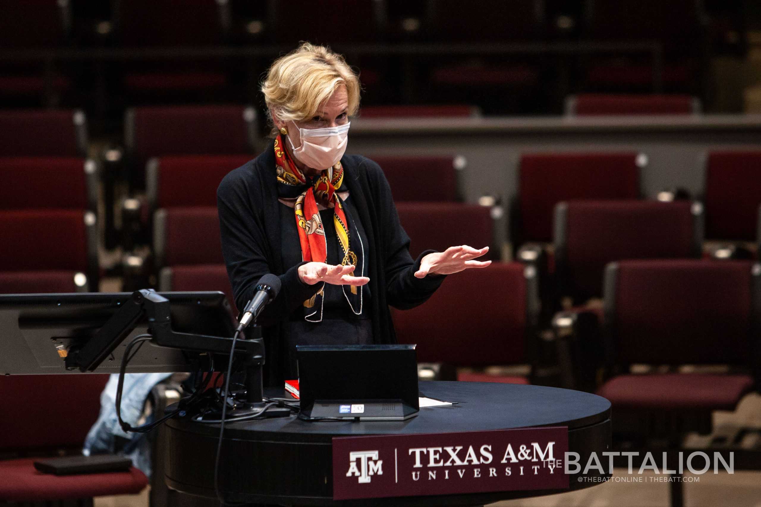 White House coronavirus response coordinator visits A&M