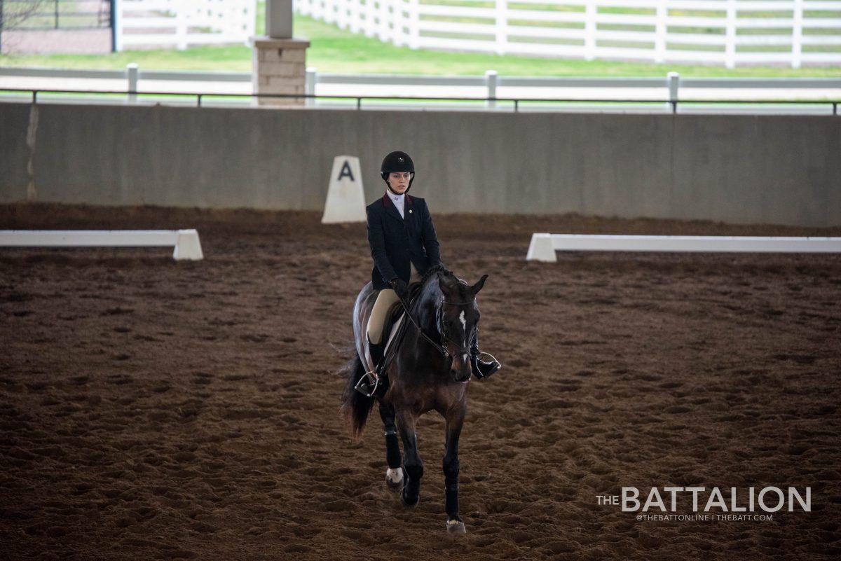 Senior Rhian Murphy was voted a team leader at the equestrian team’s annual banquet in May 2020.