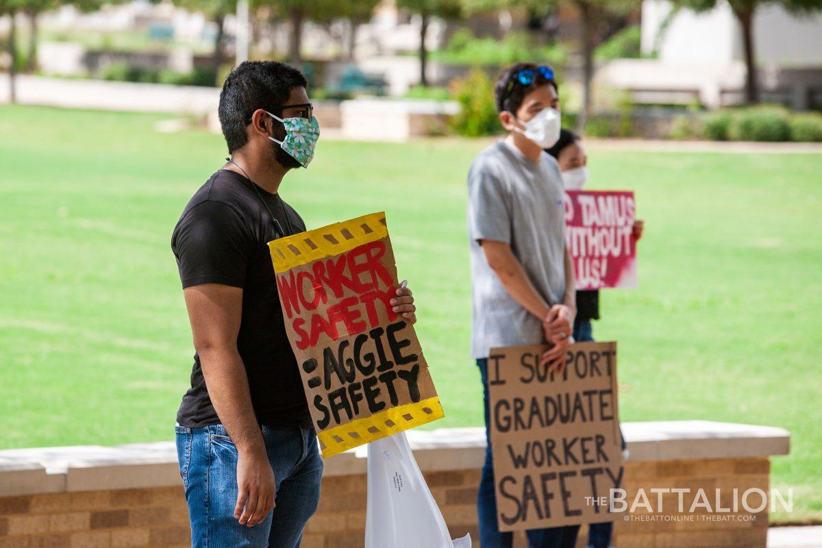 Grad Student Protest