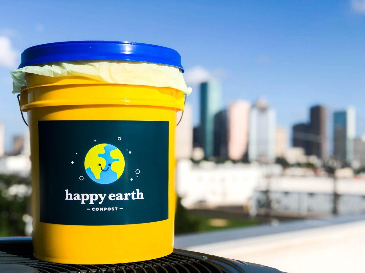 Happy Earth Composting is an organization that aims to provide accessible composting services to the Houston and College Station area.