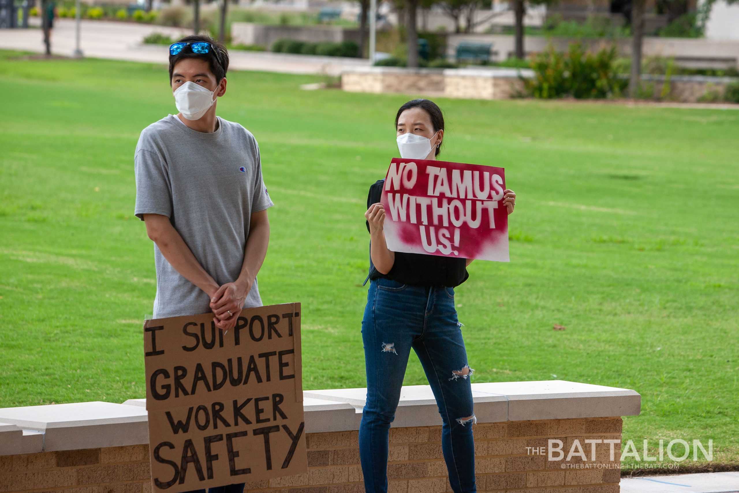 Graduate+student+workers+demand+university+action+amid+pandemic