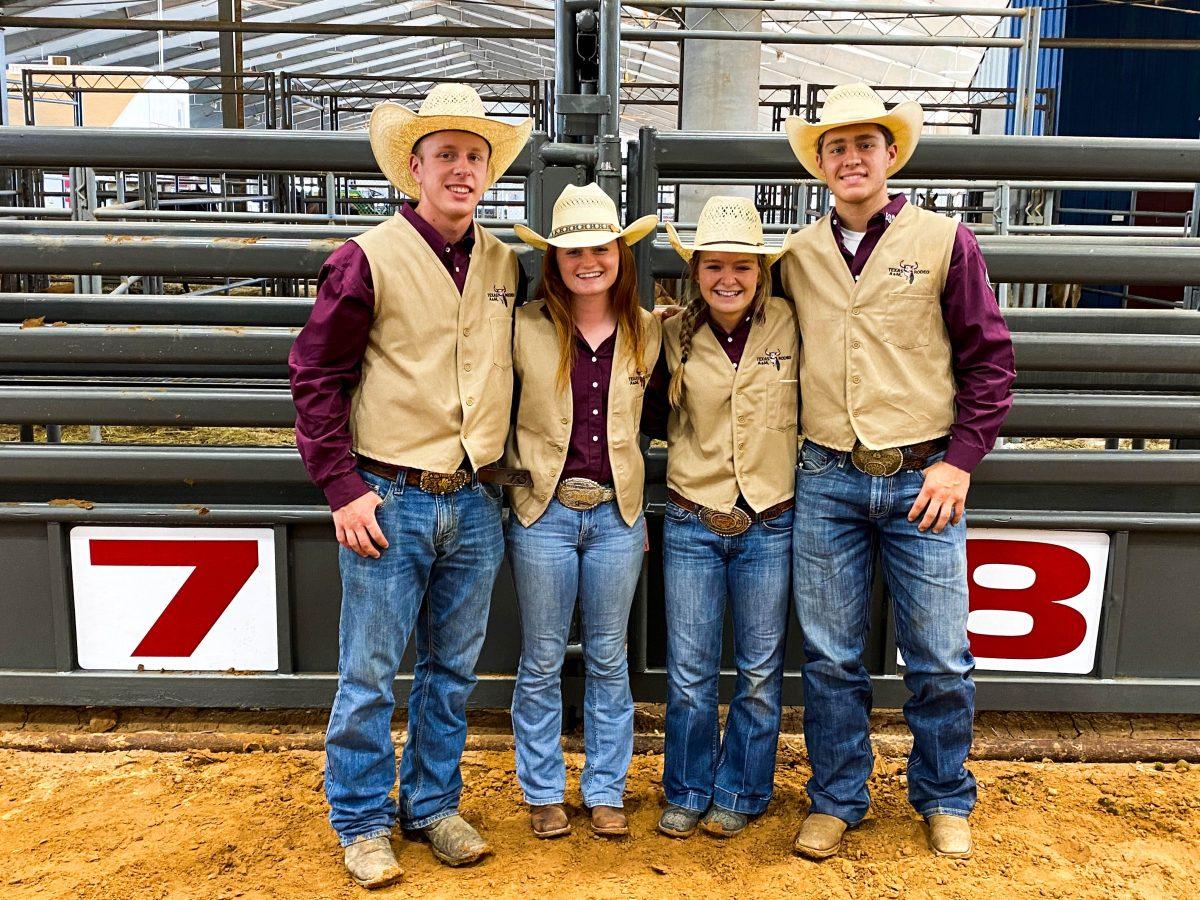 The Texas A&M Rodeo Team started their season off with an exhibition rodeo that included current, former, and potential new members.