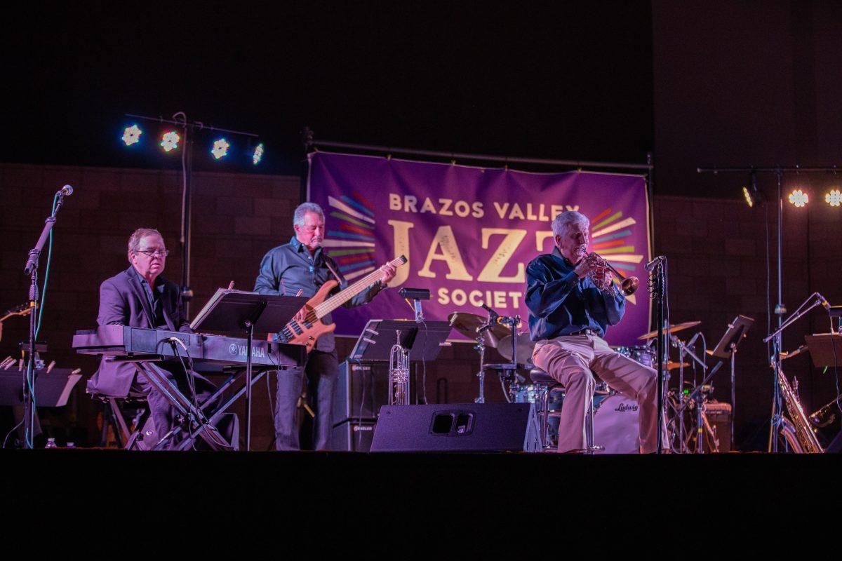 The Brazos Valley Jazz Society hosted a concert at Wolf Pen Creek on Sunday, Oct. 25.