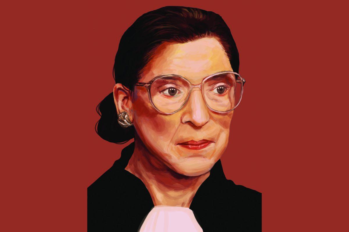 Justice Ruth Bader Ginsburg served for 27 years on the U.S. Supreme Court at the time of her passing.