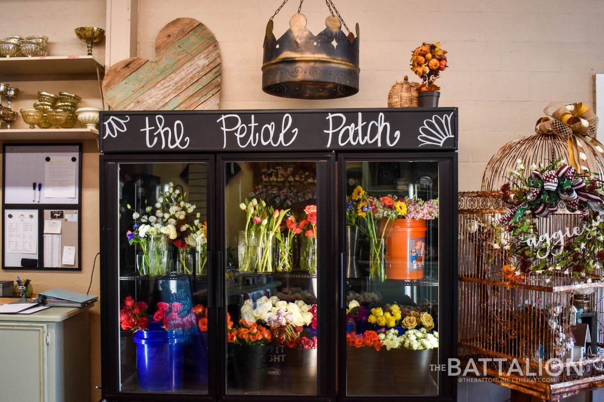 The Petal Patch Florist is located in Bryan on Texas Avenue.