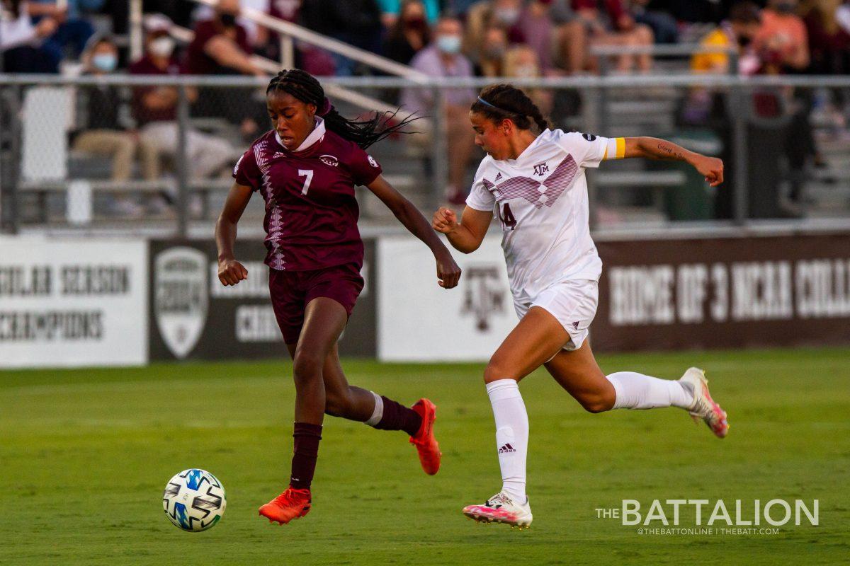 Texas A&M soccer will take on the LSU Tigers at Ellis Field on Friday at 7 p.m.