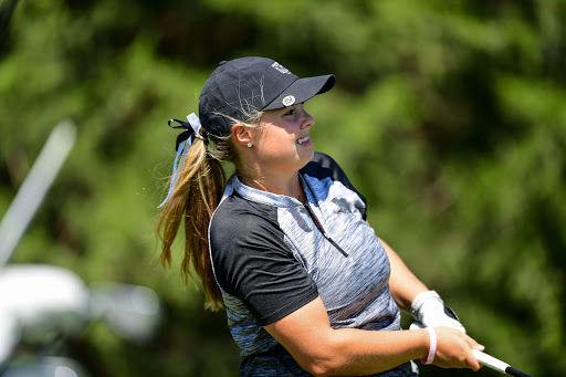 Senior Courtney Dow led the Aggies with a seventh place finish at the Liz Murphy Fall Collegiate.