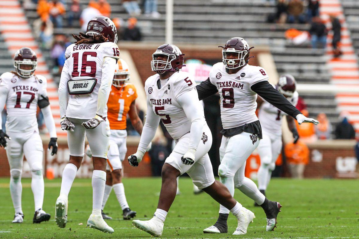 The Aggies closed the regular season with a 34-13 win over Tennessee on Dec. 19, 2020.