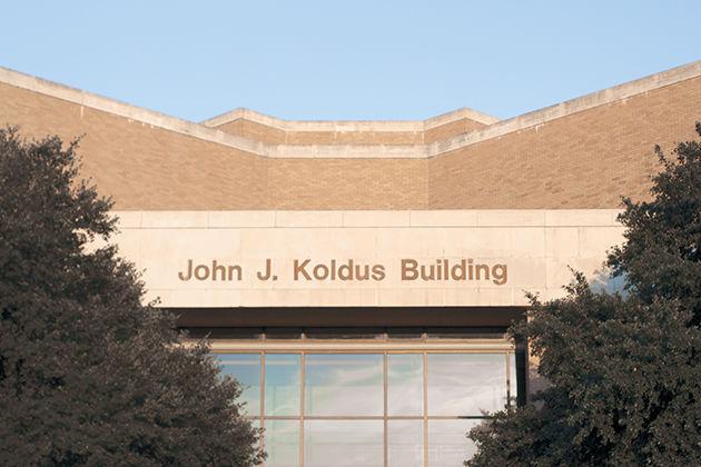 The Student Government Association is located in the John J. Koldus Building.