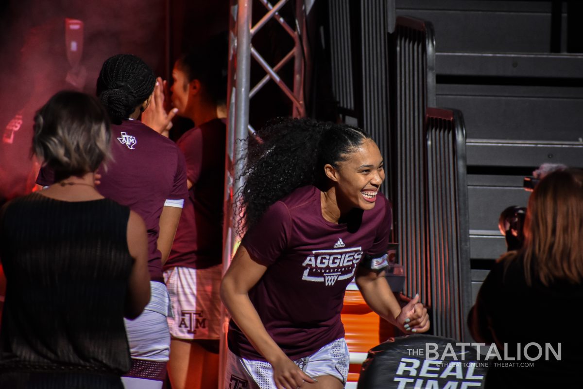 Senior forward Ndea Jones was part of the starting line-up for Thursday nights game against LSU. 