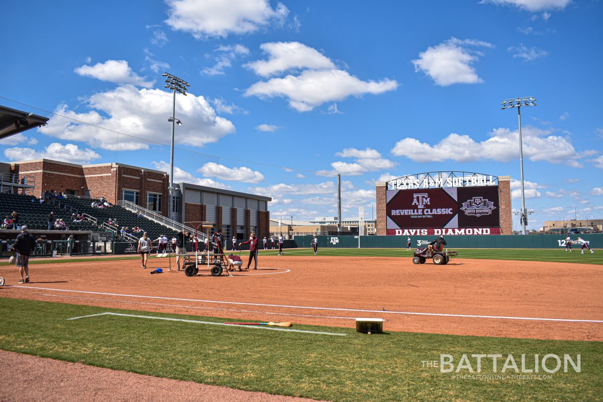 First pitch against Campbell on day two of the Reveille Classic began at 1 p.m. on Saturday, March 6. 