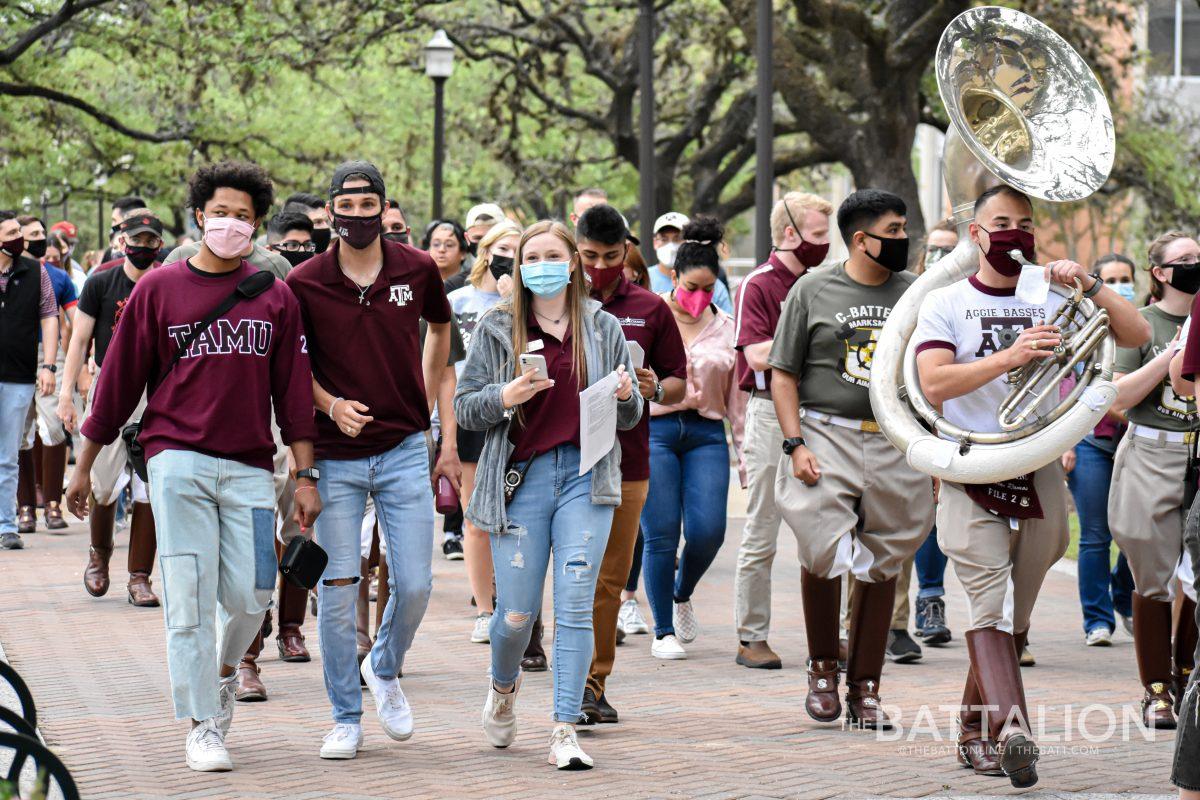 This year, Elephant Walk had three routes for students to choose from, including main campus, north campus and west campus.&#160;