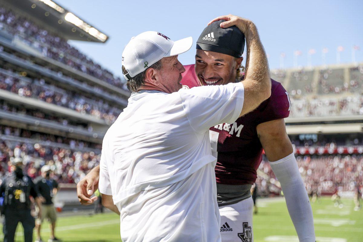 Texas A&M head football coach Jimbo Fisher led nine Aggies to the NFL Draft following the 2020-21 season, four of which were picked up within the first four rounds.