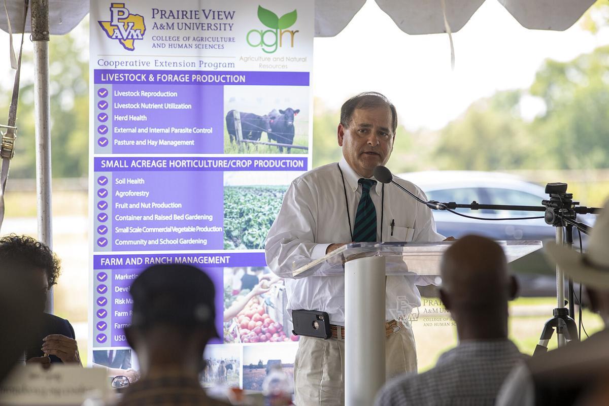 On June 16, members of the Prairie View A&M faculty gathered for a presentation in coordination with the USDA to discuss ways to effectively distribute aid to farmers of color. 