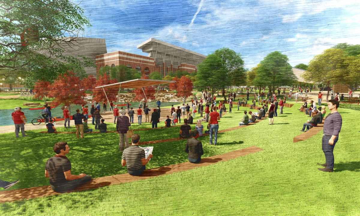 Construction on Texas A&M Universitys new 20-acre Aggie Park began on July 6 and is set to be completed in late 2022 or early 2023. 