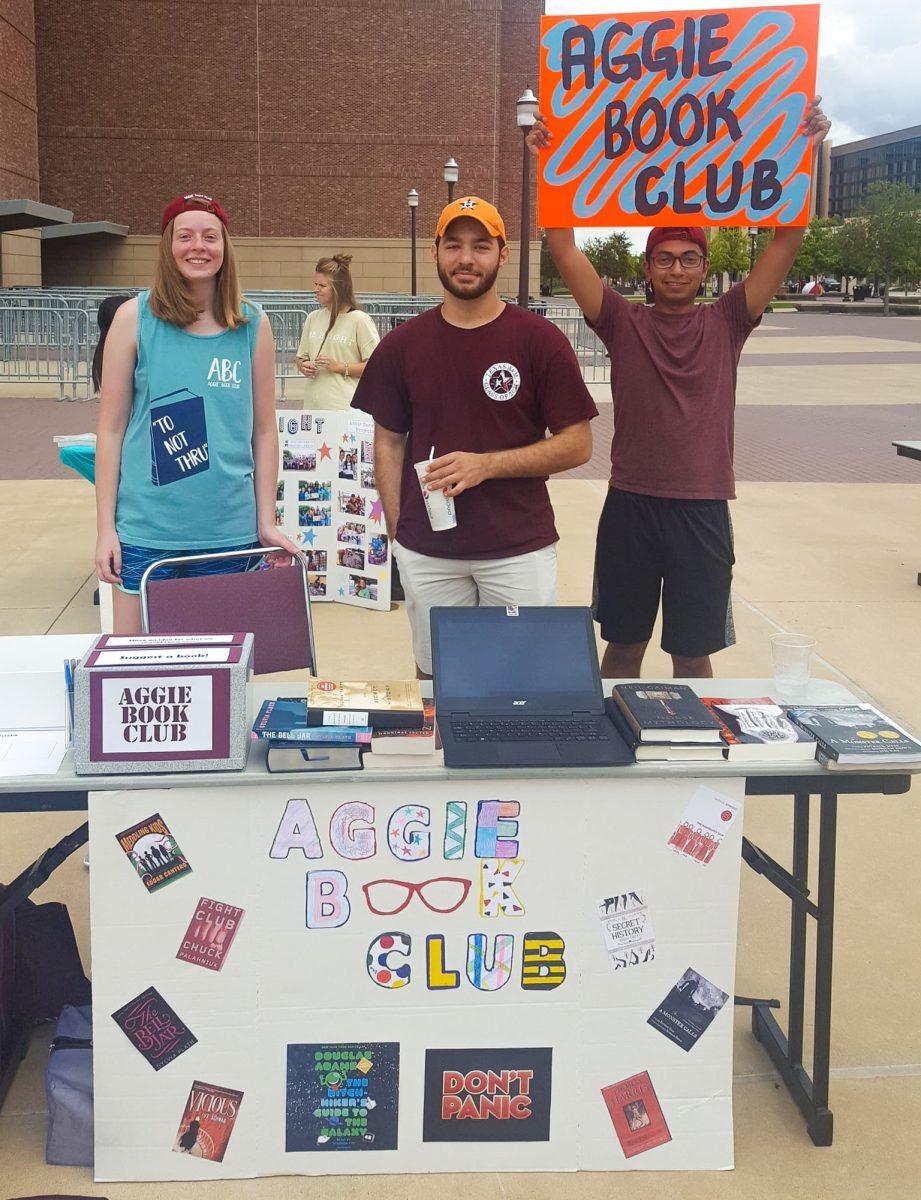During the academic year, Texas A&Ms Aggie Book Club meets in the Evans library Annex on Thursdays at 6:30 p.m. 