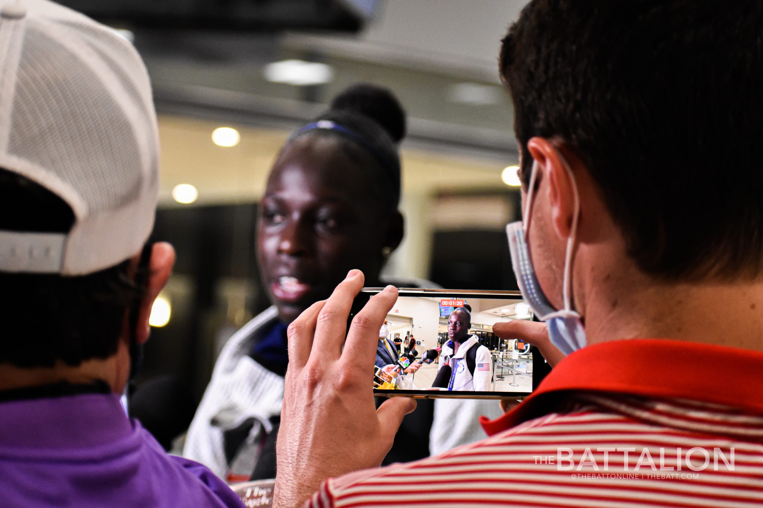 GALLERY: Athing Mu returns to Aggieland