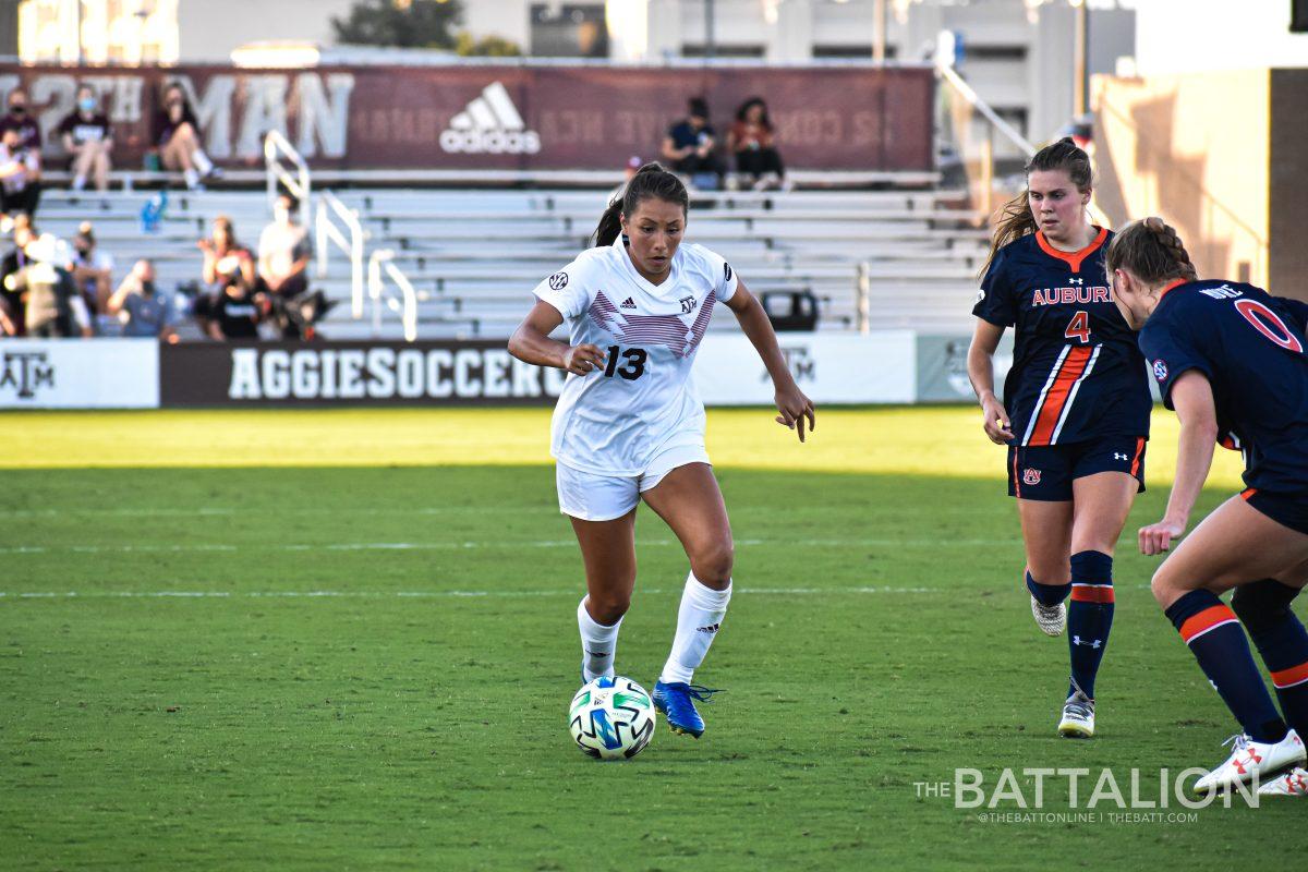 Texas A&amp;M soccer Coach G Guerrieri says sophomores&#160;Laney Carroll&#160;and&#160;Barbara&#160;Olivieri&#160;are two of the fastest athletes on the team.&#160;