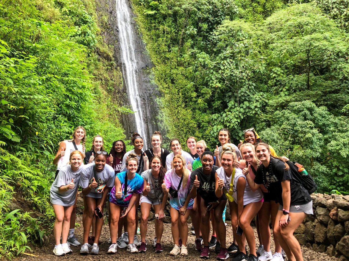 The Texas A&M volleyball team began their 2021 season at the Hawaiian Airlines Rainbow Wahine Classic, leaving the tournament with a 1-2 record overall. 