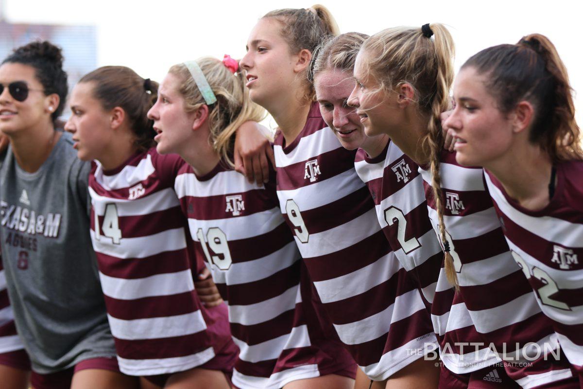 The Texas A&M soccer team opened SEC play with a 3-0 win over the University of Kentucky Wildcats on the night of Friday, Sept. 17 at the Wendell and Vickie Bell Soccer Complex in Lexington, Ky. 